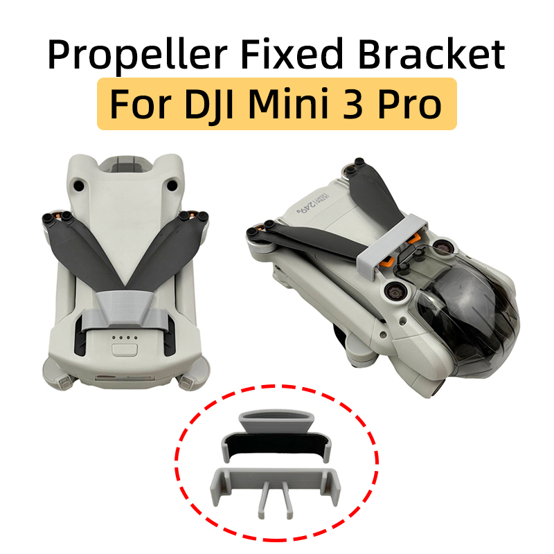 Drone Propeller Holder - DJI ミニ 3 プロドローンプロペラ固定ブラケットパドルブレード揺れ防止ホルダー翼固定スタンド Mini3Pro アクセサリー