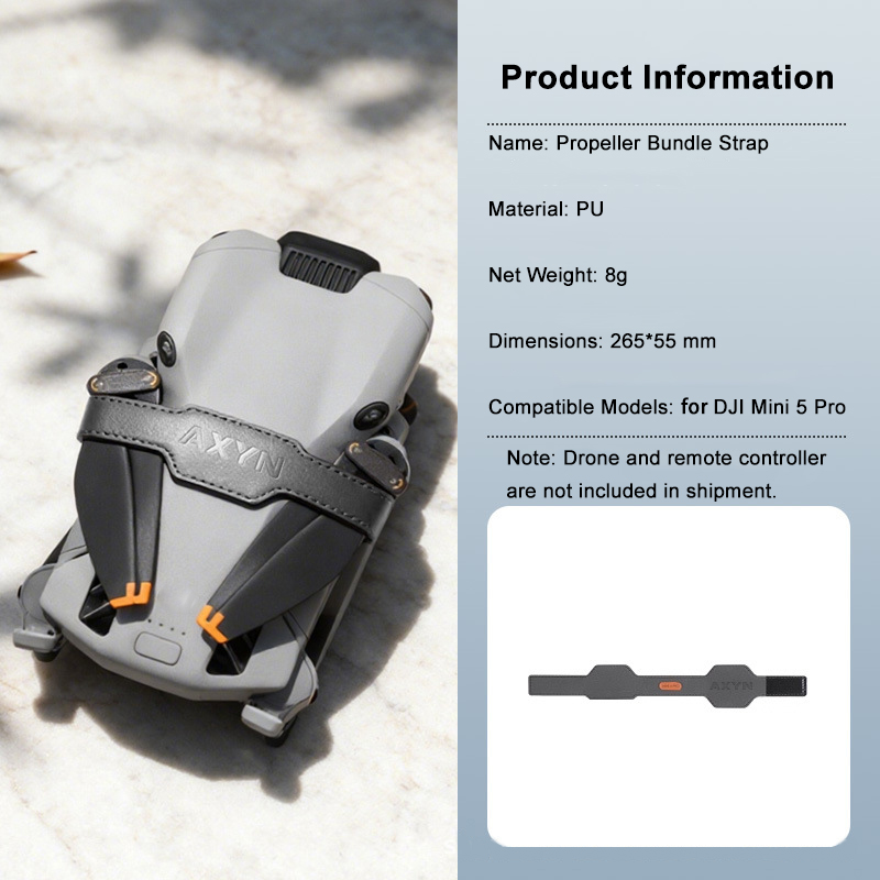 Drone Propeller Holder - DJI Mini5 Pro用プロペラ保護、プロペラガード保護フィクサー、Mini5 Proドローン用プロペラホルダー、プロペラアクセサリー