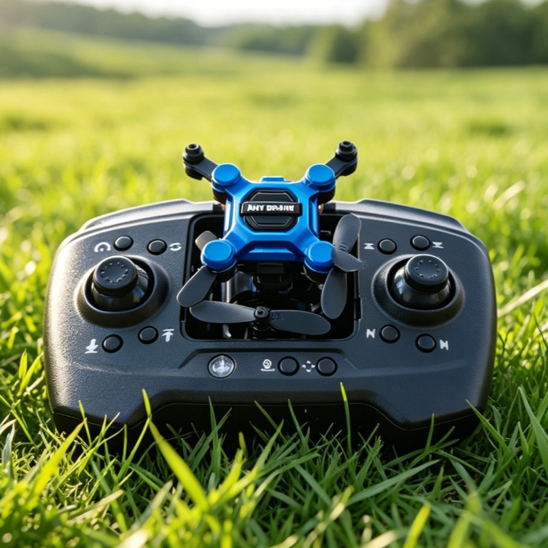 Drone Battery Charger - ミニ折りたたみ式蚊取りドローン、空中カメラ付き、学生・子供向けリモコンヘリコプターおもちゃ