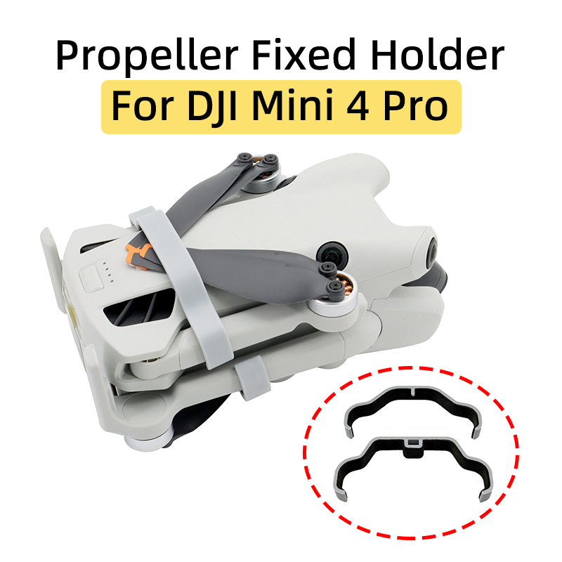 Drone Propeller Holder - DJI ミニ 3/3pro 4Pro ドローンプロペラ固定ホルダーパドルブレード収納揺れ防止保護プロップ翼修正ブラケットアクセサリー
