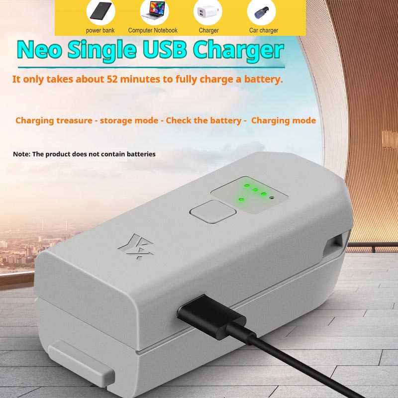 Dji Neoドローン用双方向USBバッテリー充電器、急速充 - Drone Power Bank のレビューと価格