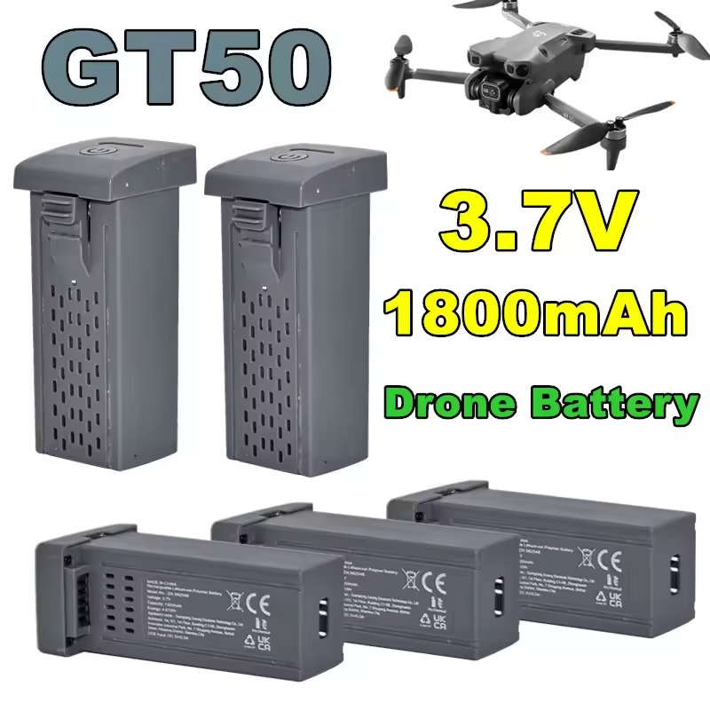 新しい 1-5 個 3.7V 1300mAh ドローンバッテ - Drone Power Bank のレビューと価格