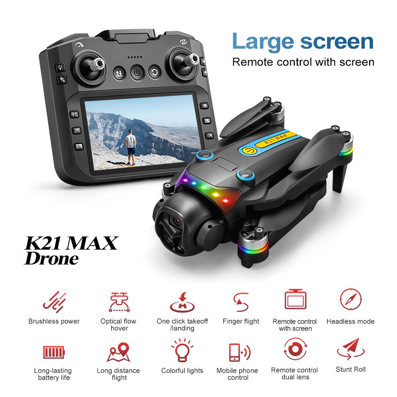 屋外用電動ドローン デュアルカメラ 90 °   120 ° - Drone Controller Screen のレビューと価格