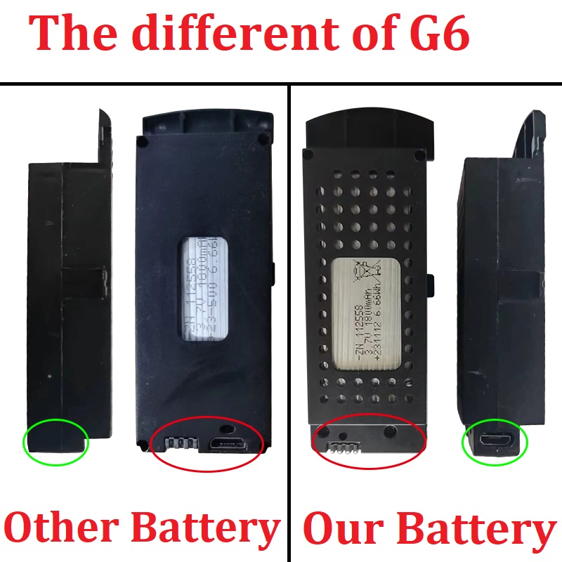 Q6 ドローンバッテリー 3.7V 3000mAh G6 S - Drone Power Bank のレビューと価格