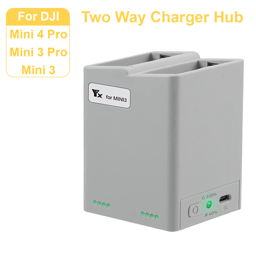 DJI ミニ 3Pro/4Pro バッテリー双方向充電ハブド - Drone Charging Hub のレビューと価格