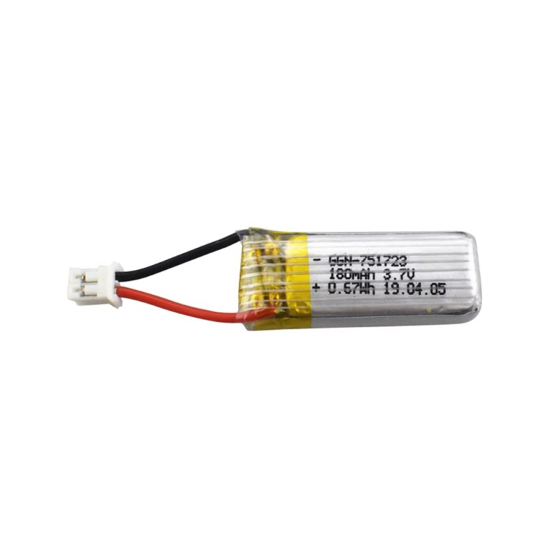 オリジナル 3.7V 180mAh リポバッテリーと充電器  - Drone Power Bank のレビューと価格