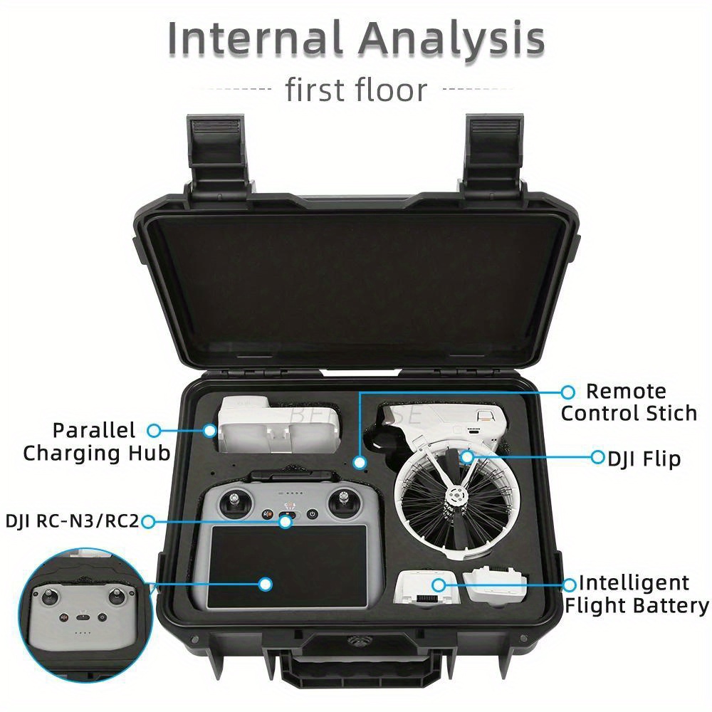 DJI Flip用ハードシェル収納ケース、RC N3/RC  - Drone Carrying Case のレビューと価格