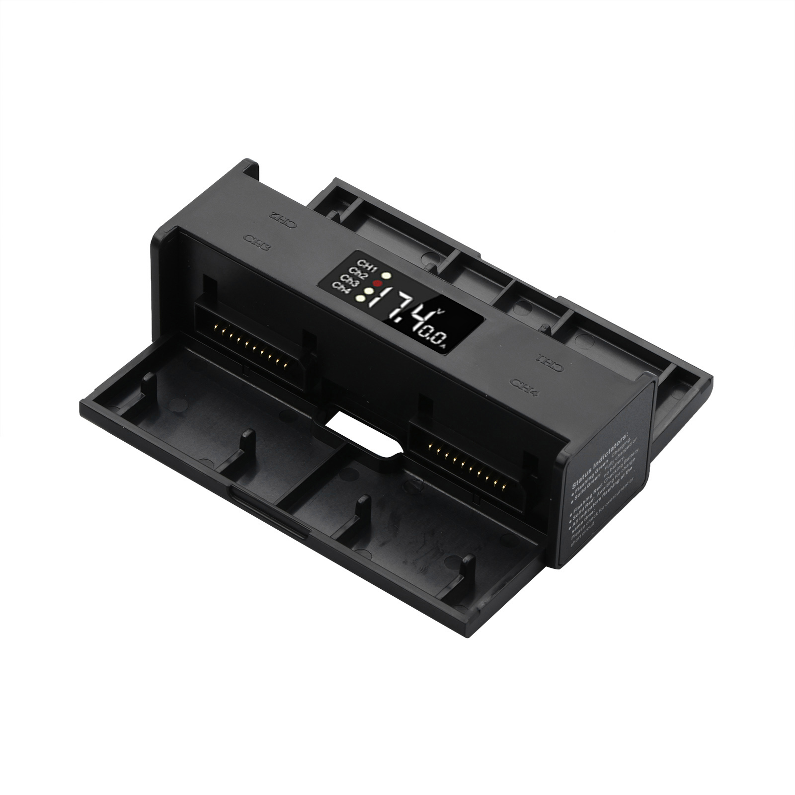 ミニポータブル4-in-1バッテリー充電器,デジタルLEDデ - Drone Charging Hub のレビューと価格