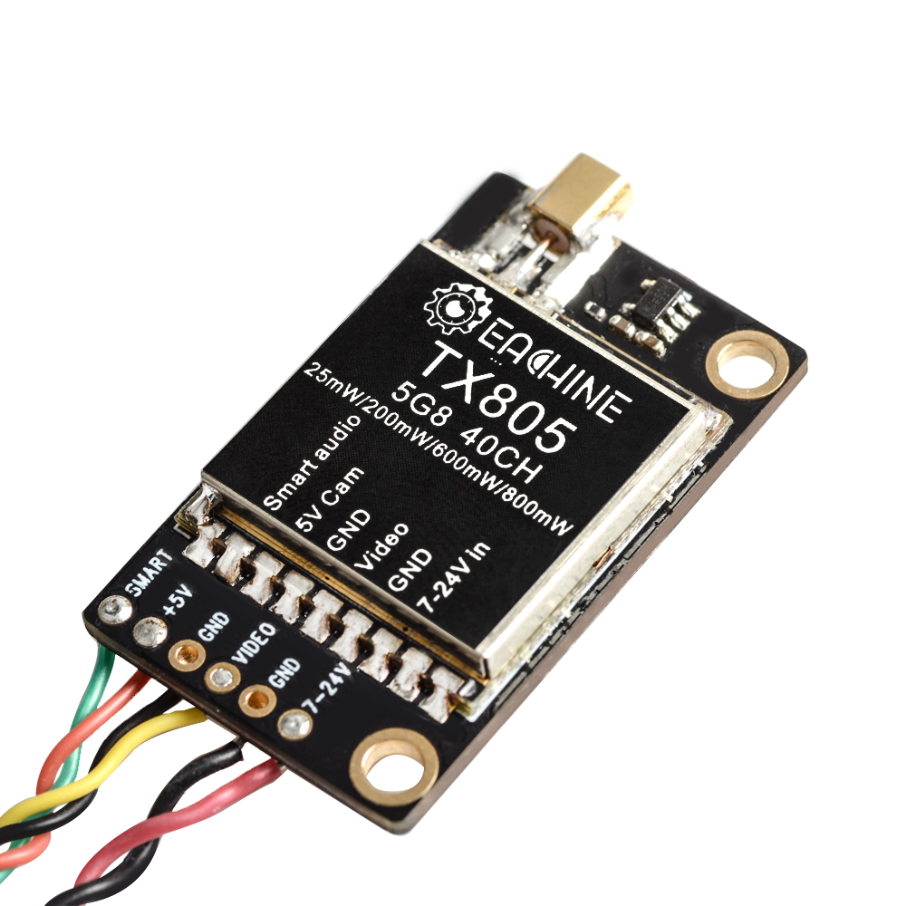 Eachine TX805 VTX 5.8G 40CH 25 - Drone Beacon Light のレビューと価格